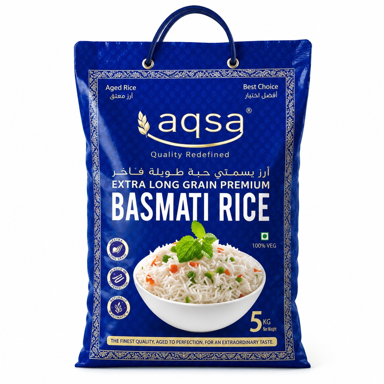 Aqsa Basmati Rice Extra Long Grain by Aqsa - wholesale UAE