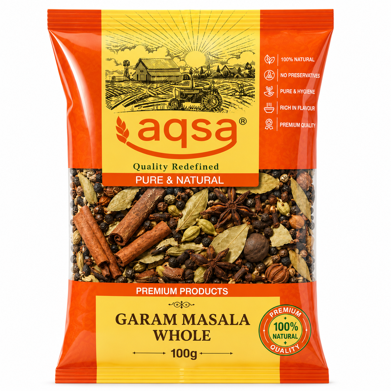 Aqsa Garam Masala Whole by Aqsa - wholesale UAE